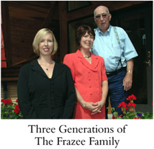 Three Generations of The Frazee Family